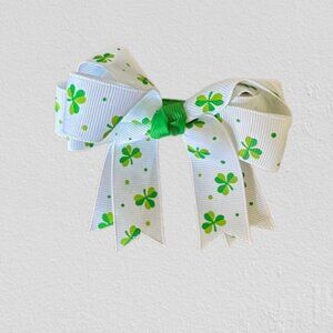 Shamrock 4" Double Layer Bow